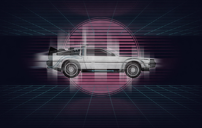 Российские обои Factura, коллекция Kids, артикул BACK TO THE FUTURE/1
