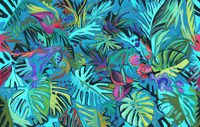 Российские обои Factura, коллекция Kids, артикул JUNGLE/2