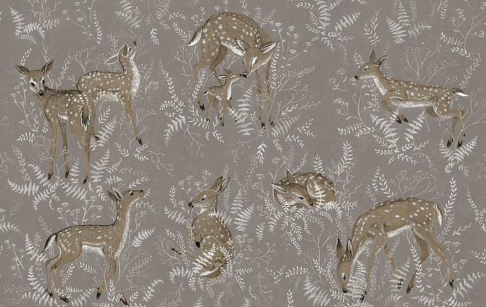 Российские обои Factura, коллекция Kids, артикул BAMBI/5