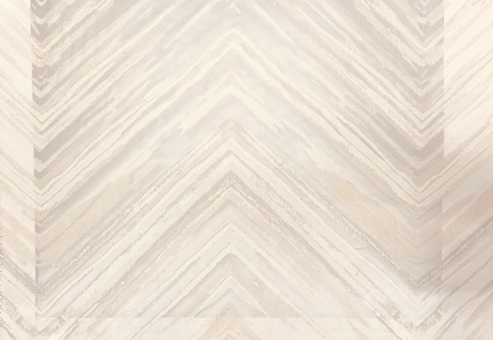 Ткань Galleria Arben Paloma ChevronDevore/01-White
