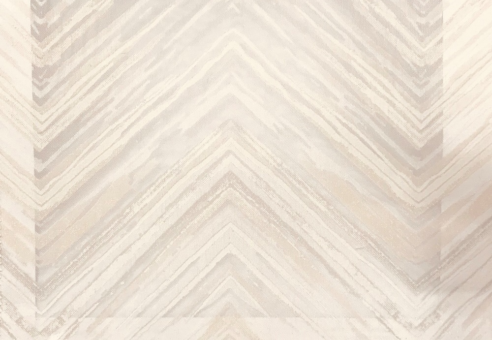 Ткань Galleria Arben Paloma ChevronDevore/01-White