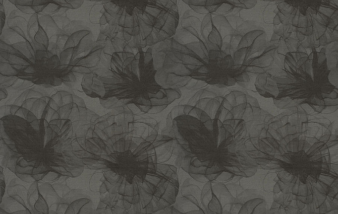 Американская ткань Fabricut, коллекция Luxe Nuances Granite Moon, артикул AffluentBlossom/Sepia