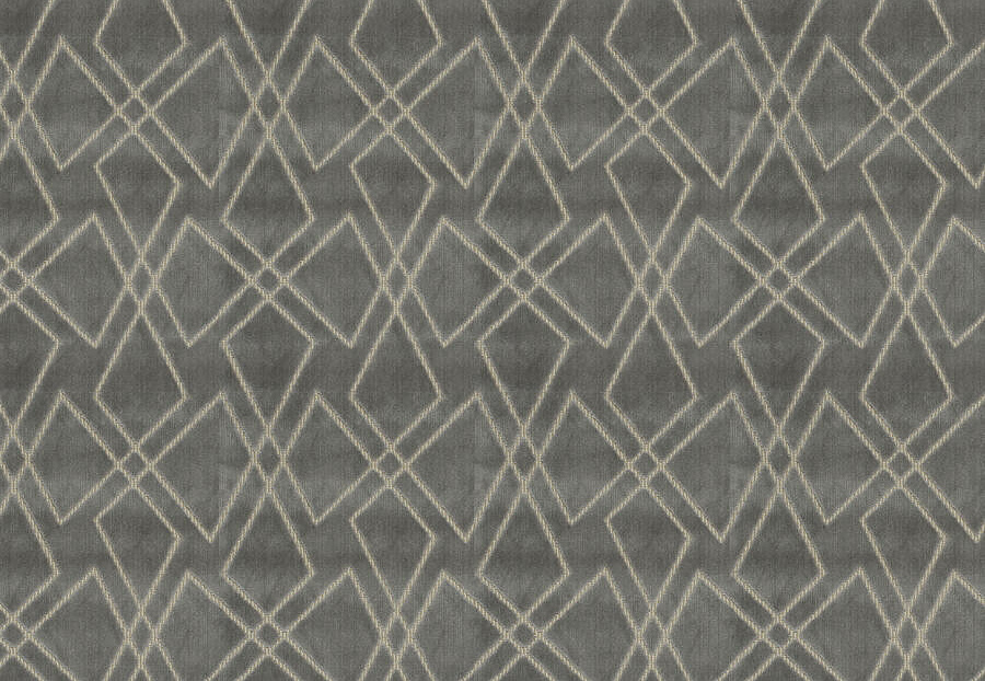 Ткань Fabricut Luxe Nuances Granite Moon FashionGeo/Silver
