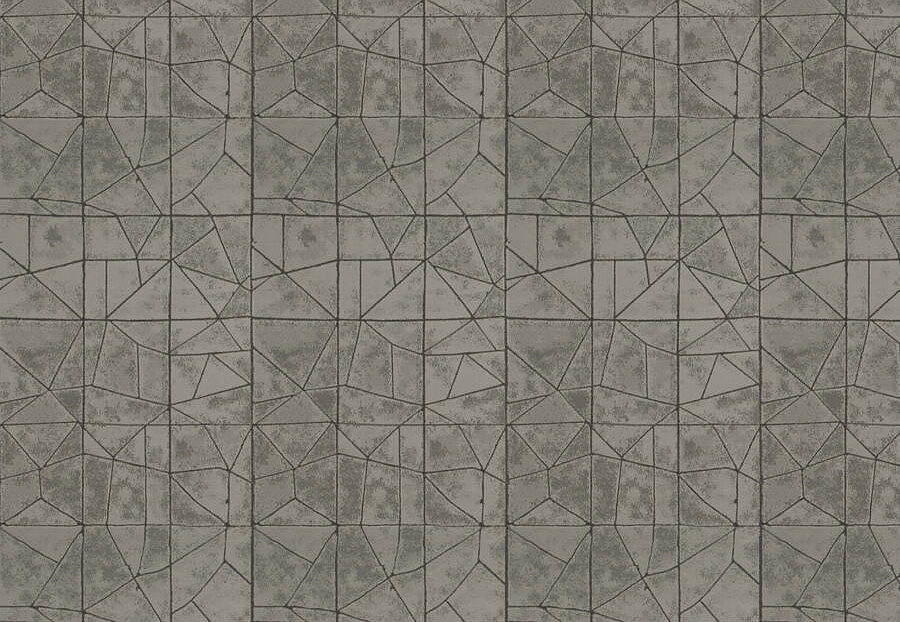 Ткань Fabricut Luxe Nuances Granite Moon HiddenHills/Charcoal