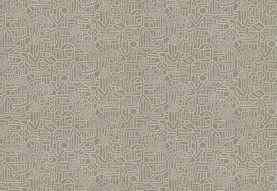 Ткань Fabricut Chromatics Vol.XXVI Quarry Hieroglyphics/Linen