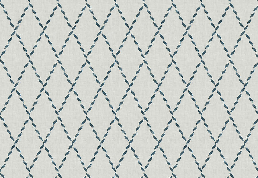 Ткань Fabricut Chromatics Vol.XXVI Azure Caricature/Navy