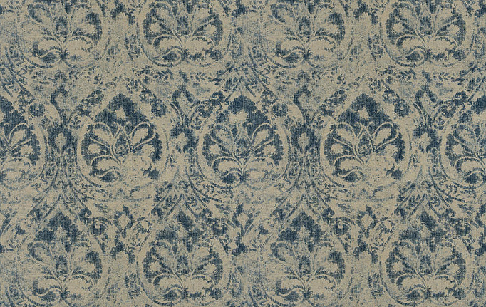 Американская ткань Fabricut, коллекция Chromatics Vol.XXVI Azure, артикул CritiqueDamask/Navy