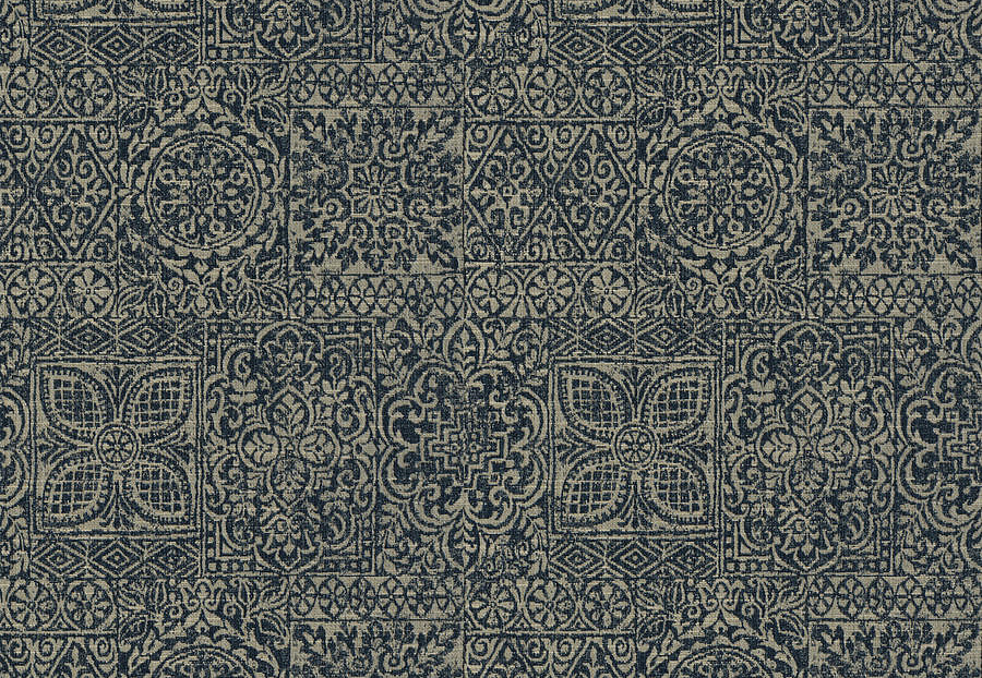 Ткань Fabricut Chromatics Vol.XXVI Azure Hirshhorn/Navy