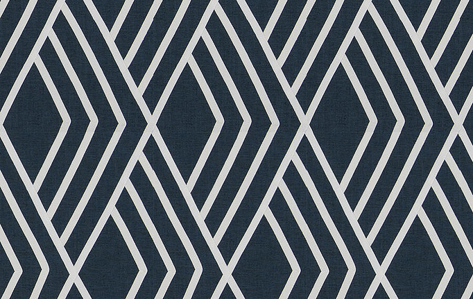 Американская ткань Fabricut, коллекция Chromatics Vol.XXVI Azure, артикул MillanDiamond/Navy