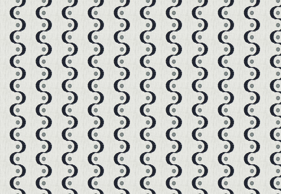 Ткань Fabricut Chromatics Vol.XXVI Azure RegoRibbon/Midnight