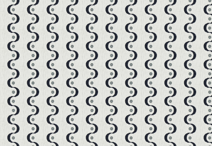 Ткань Fabricut Chromatics Vol.XXVI Azure RegoRibbon/Midnight