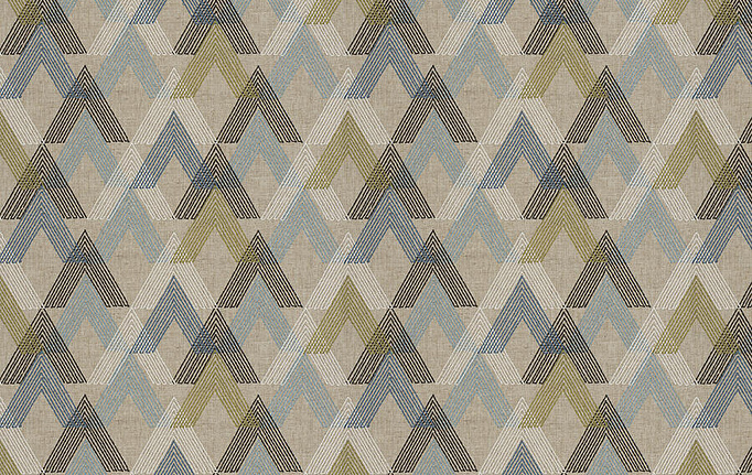 Американская ткань Fabricut, коллекция Chromatics Vol.XXVI Azure, артикул VashemArrow/Ocean