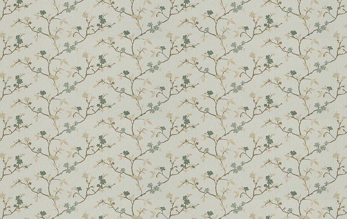 Американская ткань Fabricut, коллекция Chromatics Vol.XXVI Succulent, артикул FransFloral/Aqua
