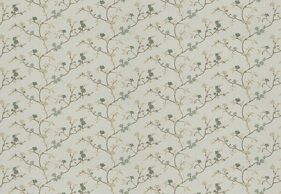Ткань Fabricut Chromatics Vol.XXVI Succulent FransFloral/Aqua