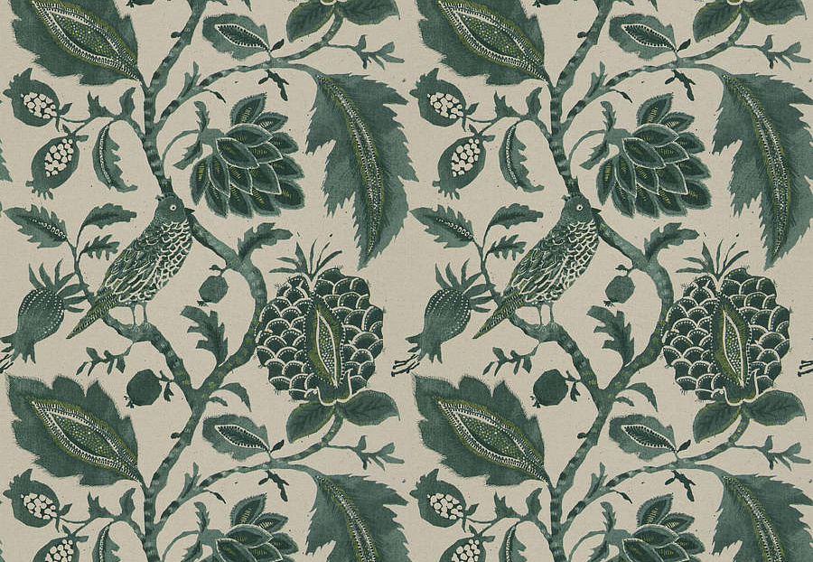 Ткань Fabricut Chromatics Vol.XXVI Succulent Hermitage/Peacock