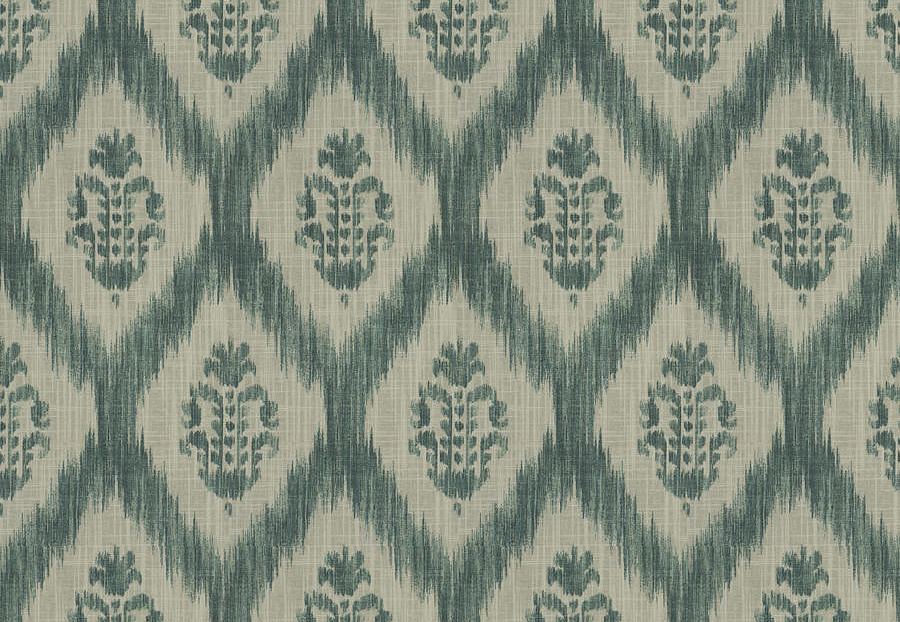 Ткань Fabricut Chromatics Vol.XXVI Succulent IdolIkat/Robin'sEgg