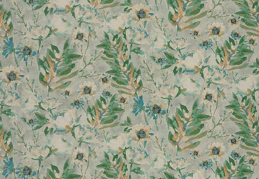 Ткань Fabricut Chromatics Vol.XXVI Succulent RopaeFloral/Seaglass