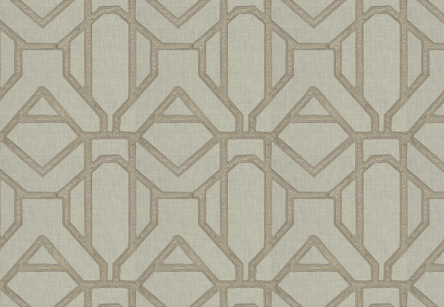 Ткань Fabricut Luxe Nuances Champagne EstateLattice/Sand