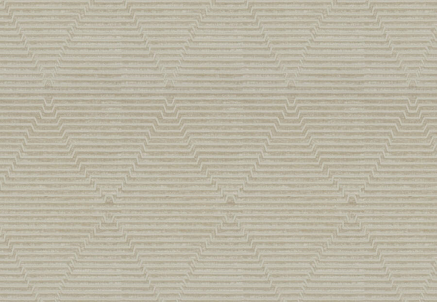 Ткань Fabricut Luxe Nuances Champagne RitzyGeometric/Alabaster