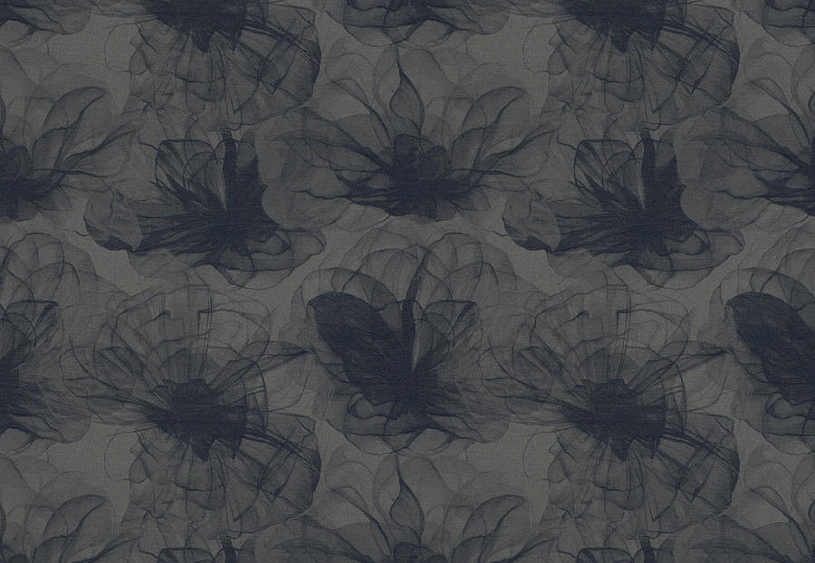 Ткань Fabricut Luxe Nuances Sapphire Forest AffluentBlossom/Indigo