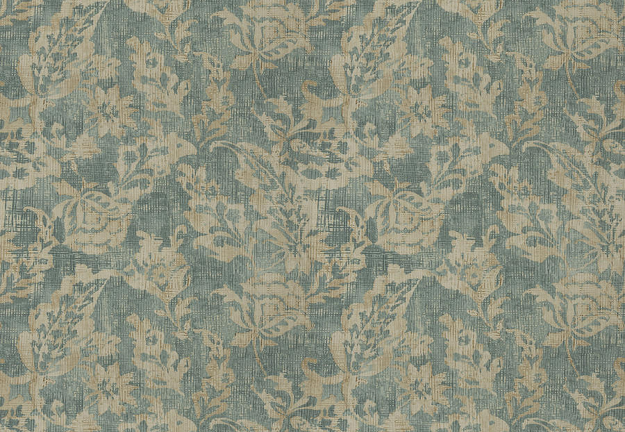 Ткань Fabricut Luxe Nuances Sapphire Forest AgelessBeauty/Ceramic