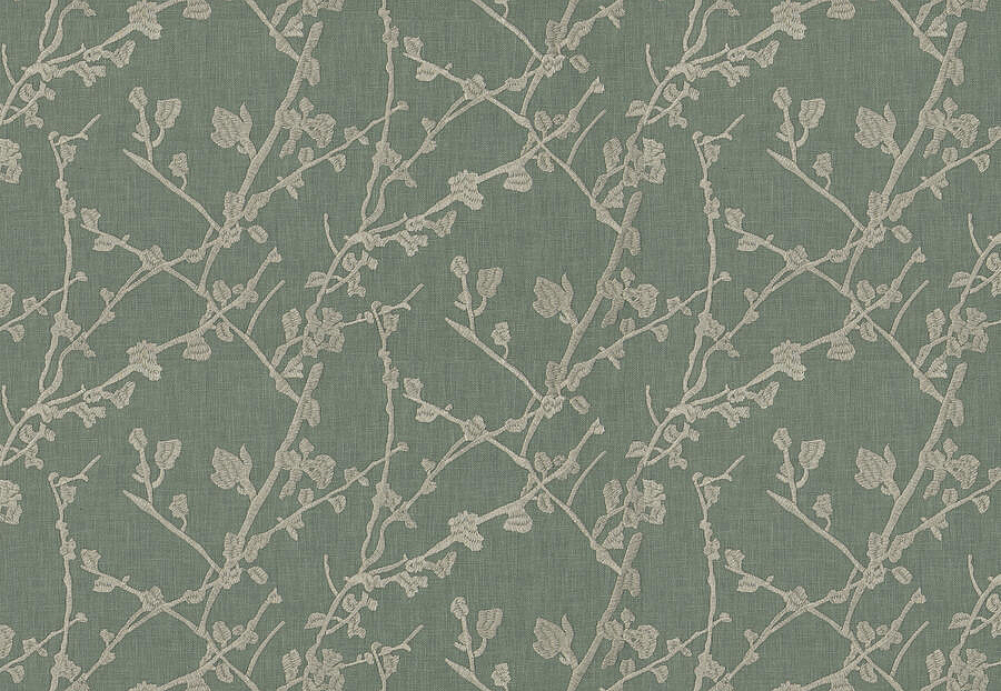 Ткань Fabricut Luxe Nuances Sapphire Forest AltosBlossom/Aqua