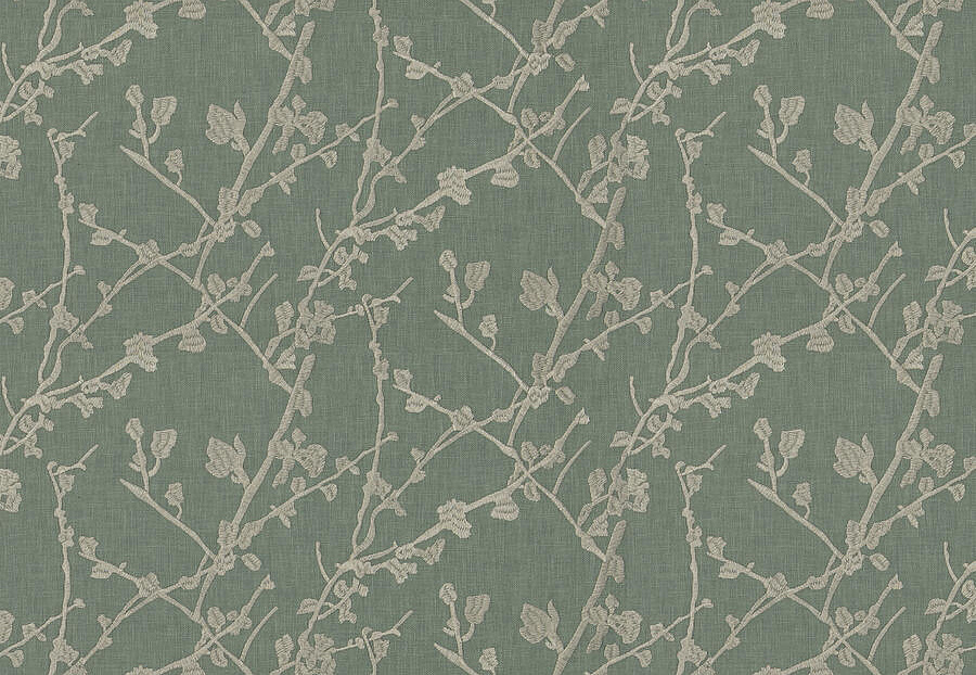 Ткань Fabricut Luxe Nuances Sapphire Forest AltosBlossom/Aqua