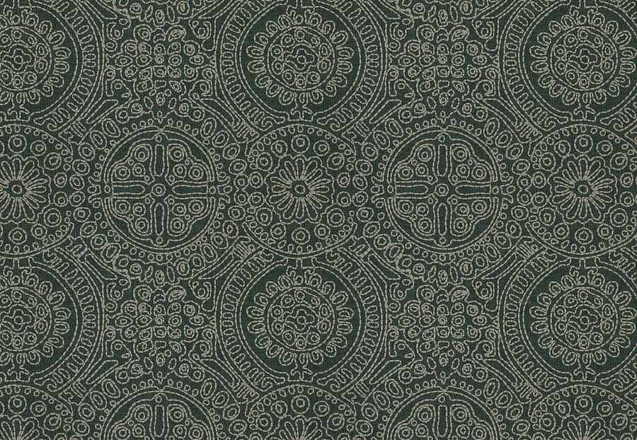 Ткань Fabricut Luxe Nuances Sapphire Forest Calabasas/Evergreen