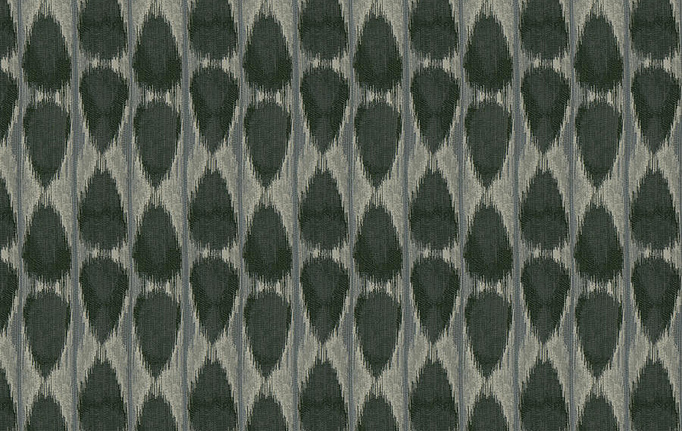 Американская ткань Fabricut, коллекция Luxe Nuances Sapphire Forest, артикул DubaiIkat/Spruce