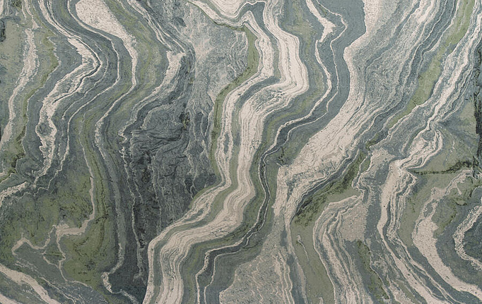 Американская ткань Fabricut, коллекция Luxe Nuances Sapphire Forest, артикул MarbleSatin/Jade