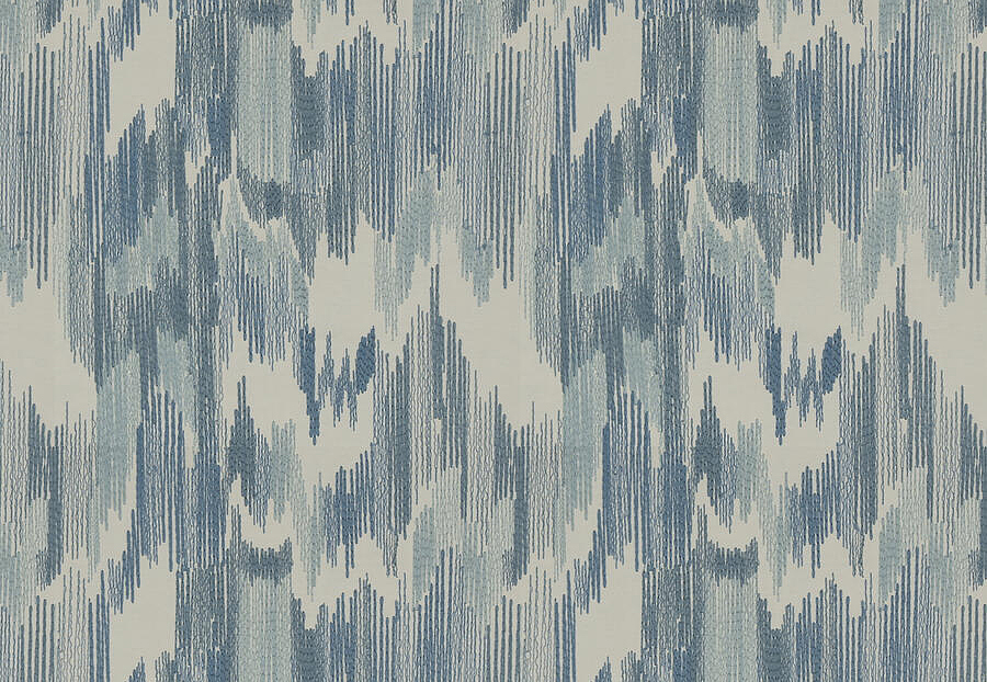 Ткань Fabricut Luxe Nuances Sapphire Forest Outrageous/Ocean