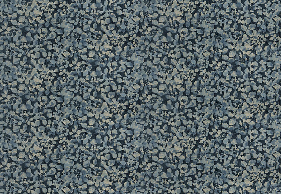 Ткань Fabricut Luxe Nuances Sapphire Forest PotomacLeaves/Lapis