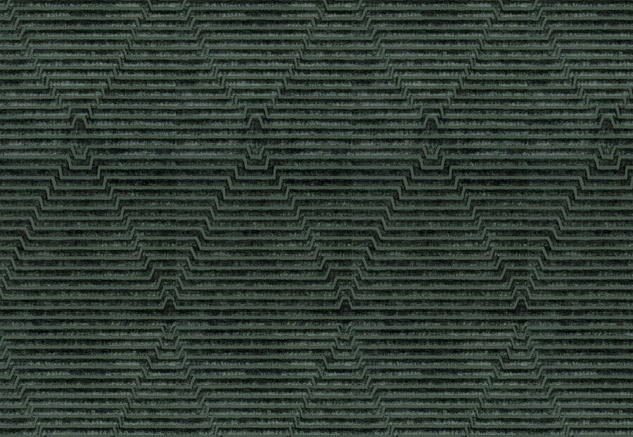 Ткань Fabricut Luxe Nuances Sapphire Forest RitzyGeometric/Forest