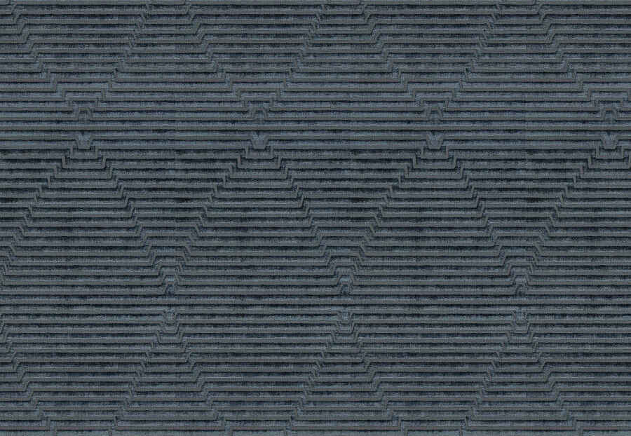 Ткань Fabricut Luxe Nuances Sapphire Forest RitzyGeometric/Midnight