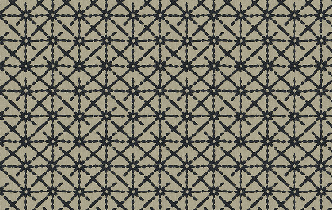 Американская ткань Fabricut, коллекция Luxe Nuances Sapphire Forest, артикул Starry-Eyed/Indigo