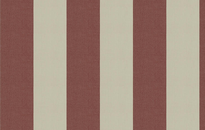 Американская ткань Fabricut, коллекция Clean & Classic Indoor/Outdoor Checks & Stripes, артикул SkiStripe/Ruby
