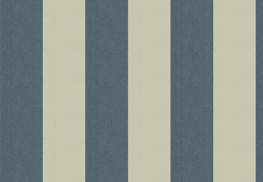 Ткань Fabricut Clean & Classic Indoor/Outdoor Checks & Stripes SkiStripe/Blue
