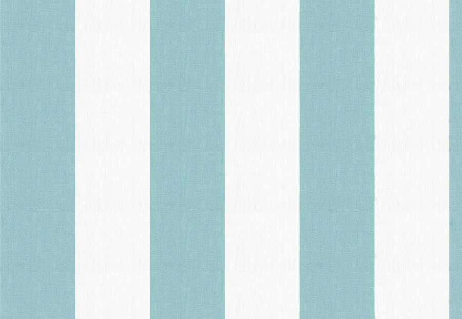 Ткань Fabricut Clean & Classic Indoor/Outdoor Checks & Stripes SkiStripe/Aquamarine