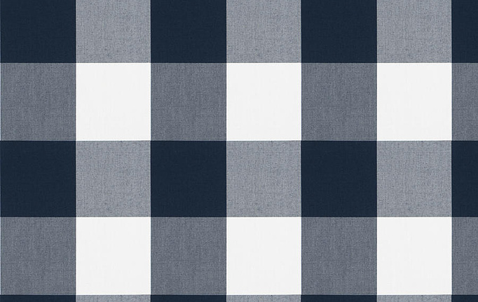 Американская ткань Fabricut, коллекция Clean & Classic Indoor/Outdoor Checks & Stripes, артикул CampingCheck/Navy