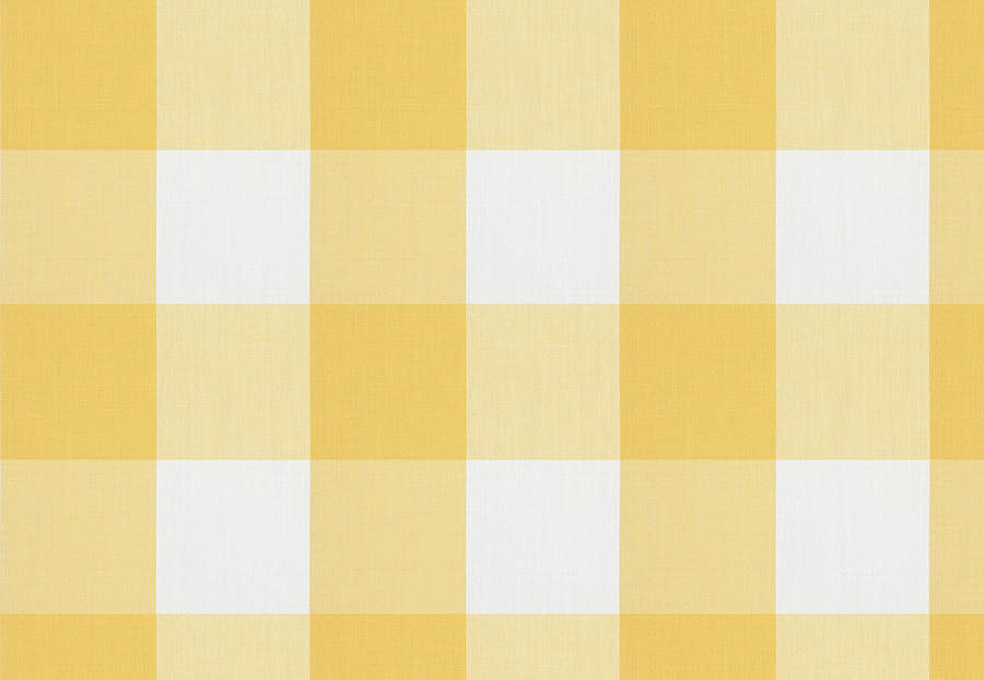 Ткань Fabricut Clean & Classic Indoor/Outdoor Checks & Stripes CampingCheck/Lemon