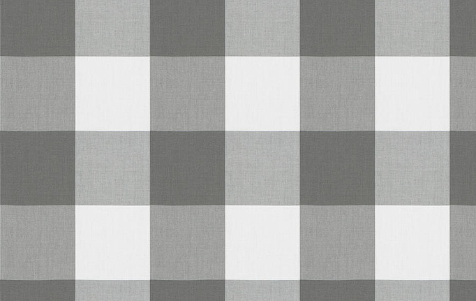 Американская ткань Fabricut, коллекция Clean & Classic Indoor/Outdoor Checks & Stripes, артикул CampingCheck/Fog