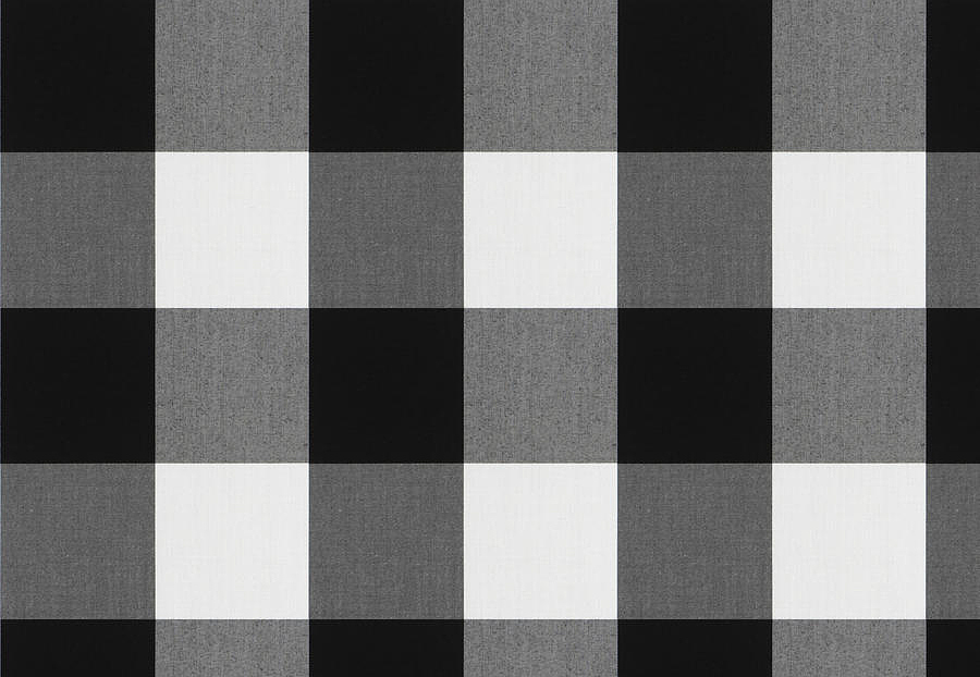 Ткань Fabricut Clean & Classic Indoor/Outdoor Checks & Stripes CampingCheck/Domino