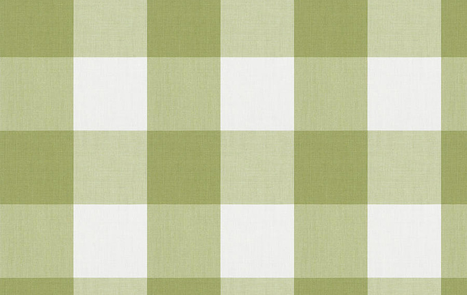 Американская ткань Fabricut, коллекция Clean & Classic Indoor/Outdoor Checks & Stripes, артикул CampingCheck/Celery
