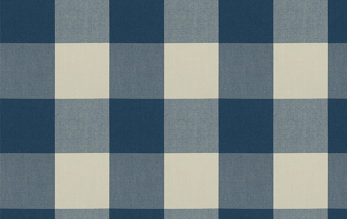 Американская ткань Fabricut, коллекция Clean & Classic Indoor/Outdoor Checks & Stripes, артикул CampingCheck/Blue
