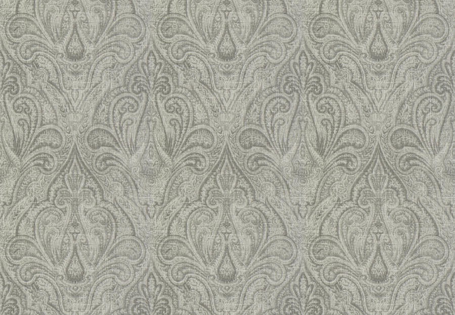 Ткань Fabricut Chromatics Vol.XXVI Ecru DrypointPaisley/Silver