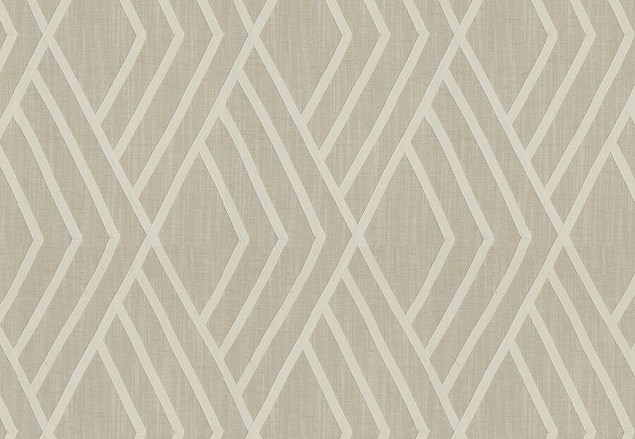 Ткань Fabricut Chromatics Vol.XXVI Ecru MillanDiamond/Linen