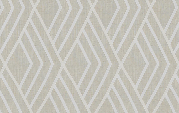 Американская ткань Fabricut, коллекция Chromatics Vol.XXVI Ecru, артикул MillanDiamond/Natural