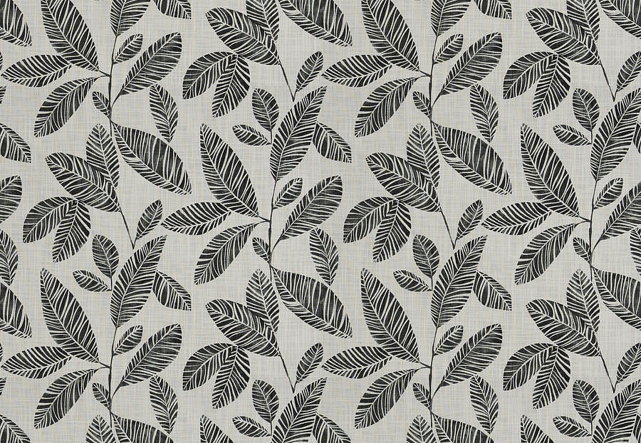 Ткань Fabricut Chromatics Vol.XXVI Ecru WirthLeaves/Jet