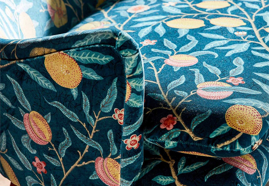 Ткань Morris & Co Rouen Velvets 236924