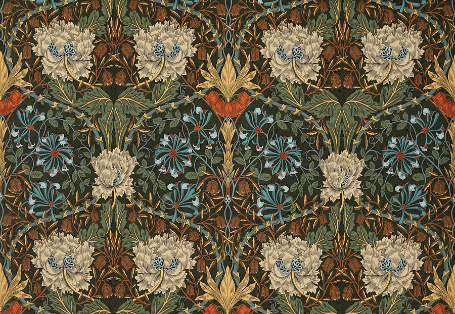 Ткань Morris & Co Rouen Velvets 236939